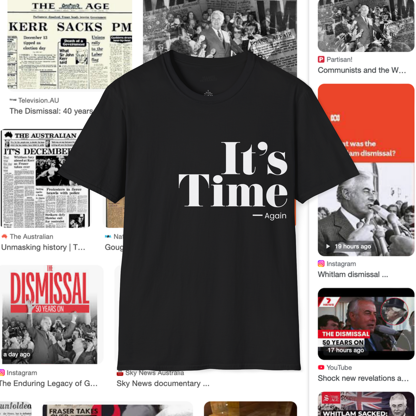 It's Time – Again! T-shirt