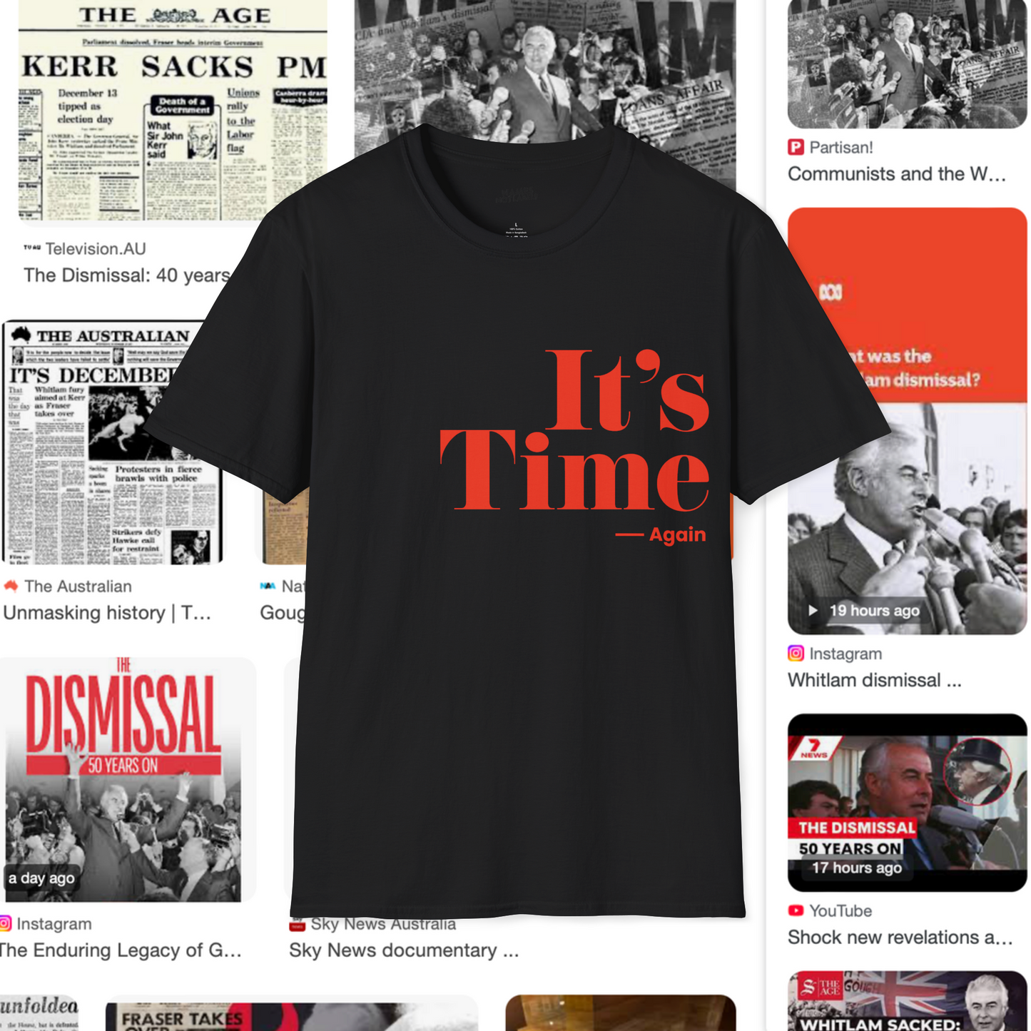It's Time – Again! T-shirt