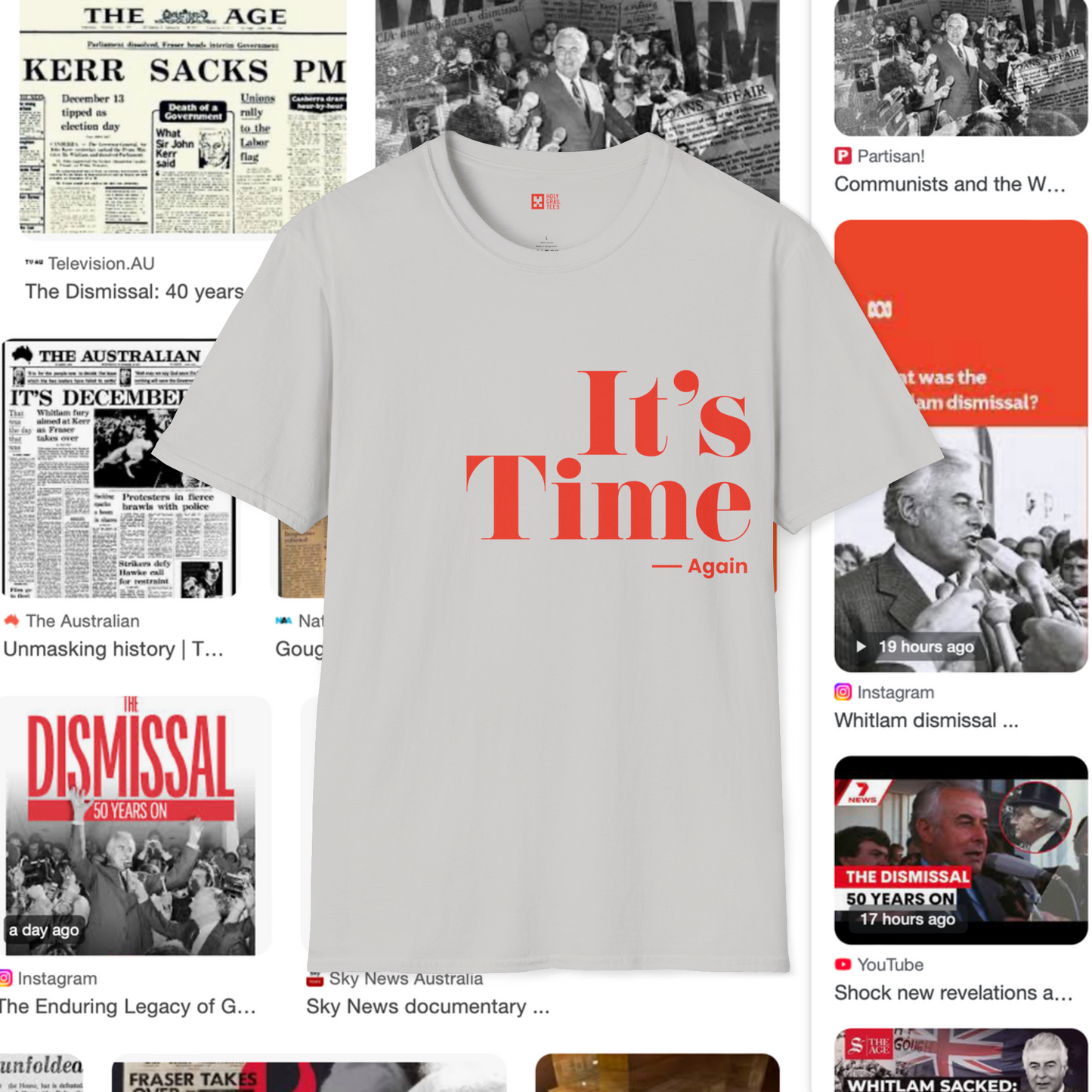 It's Time – Again! T-shirt