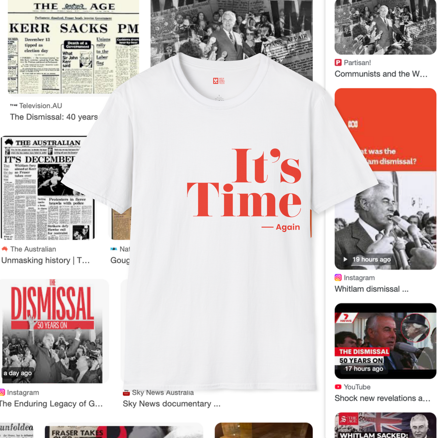 It's Time – Again! T-shirt