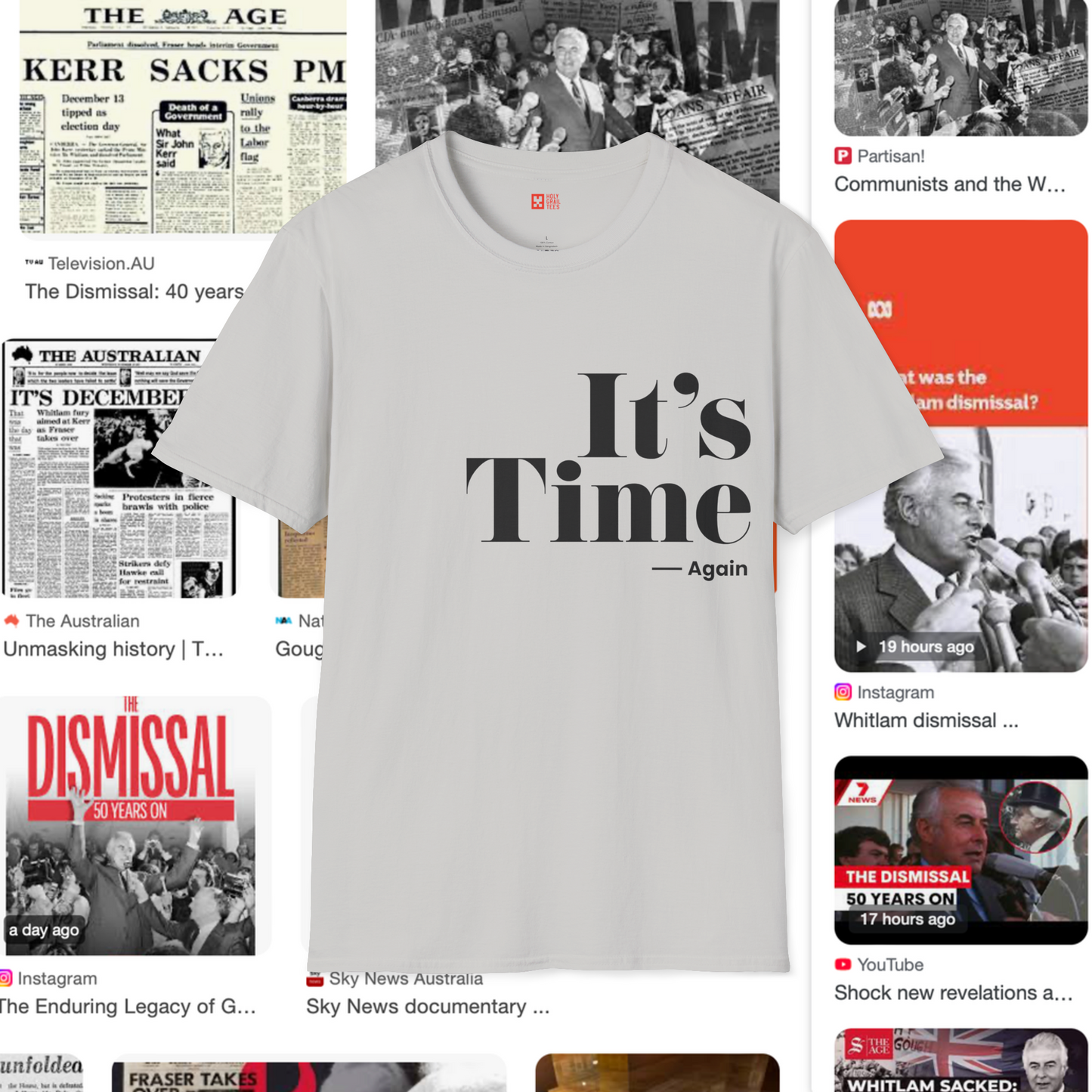 It's Time – Again! T-shirt