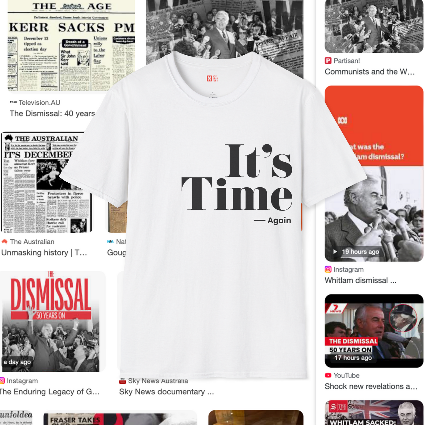 It's Time – Again! T-shirt