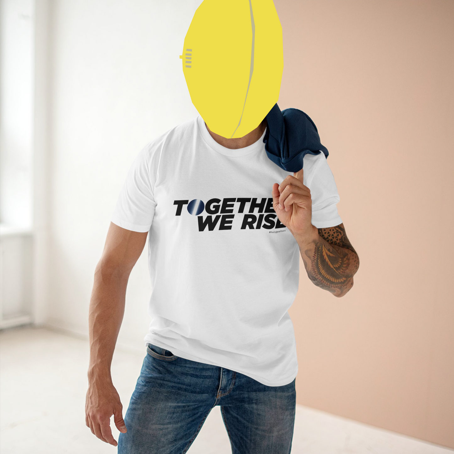 Men's 'Together We Rise' - Cats - Premium Unisex Classic Tee