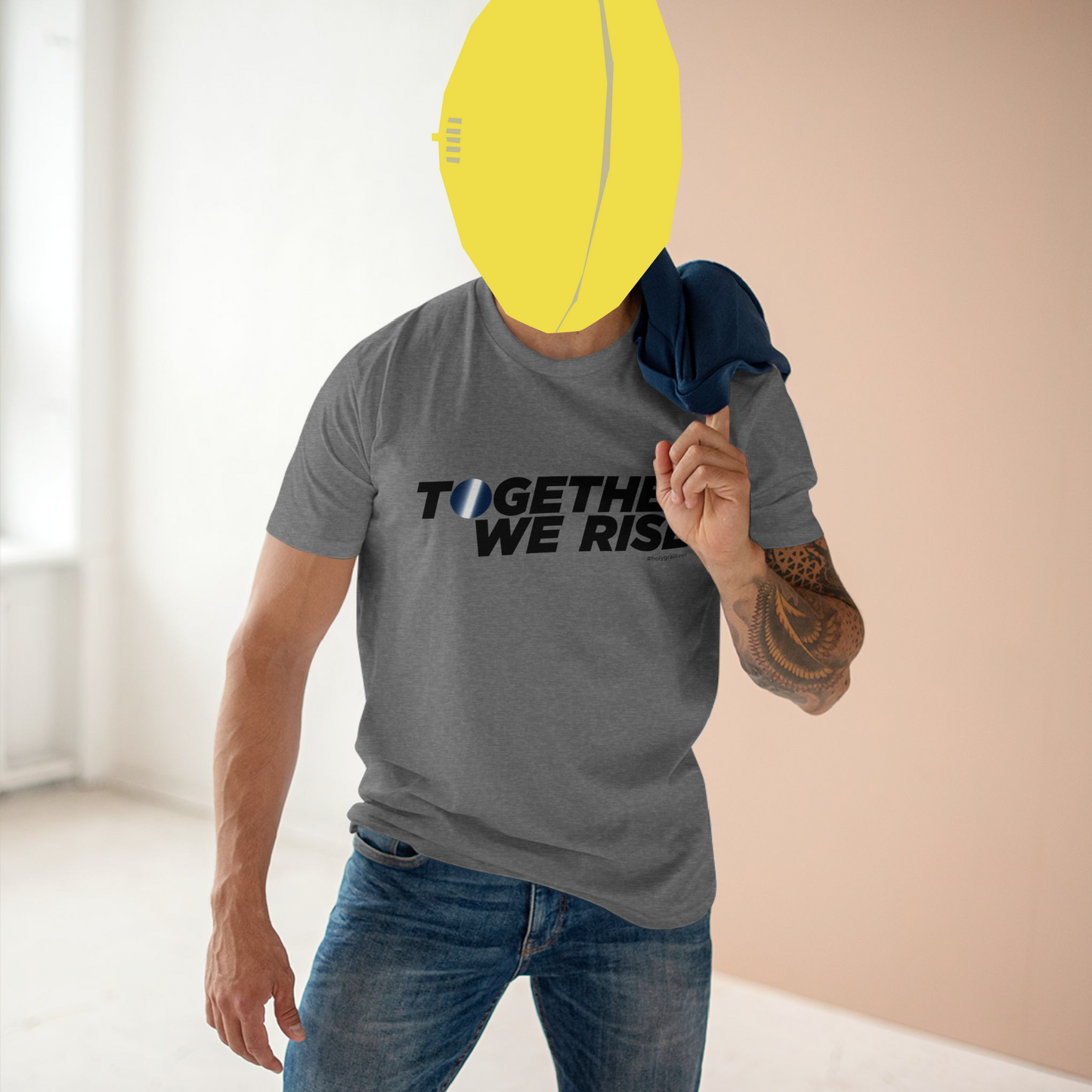 Men's 'Together We Rise' - Cats - Premium Unisex Classic Tee