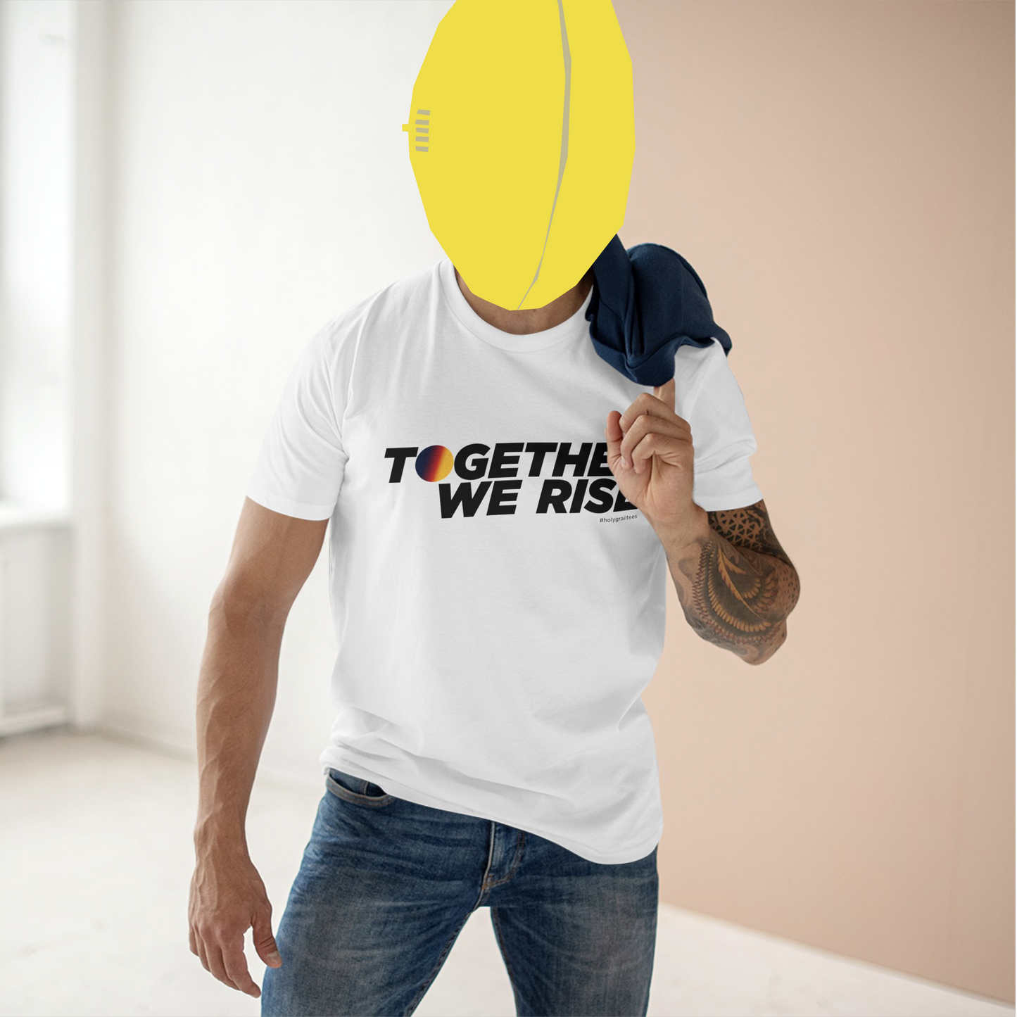 Men's 'Together We Rise' - Crows - Premium Unisex Classic Tee