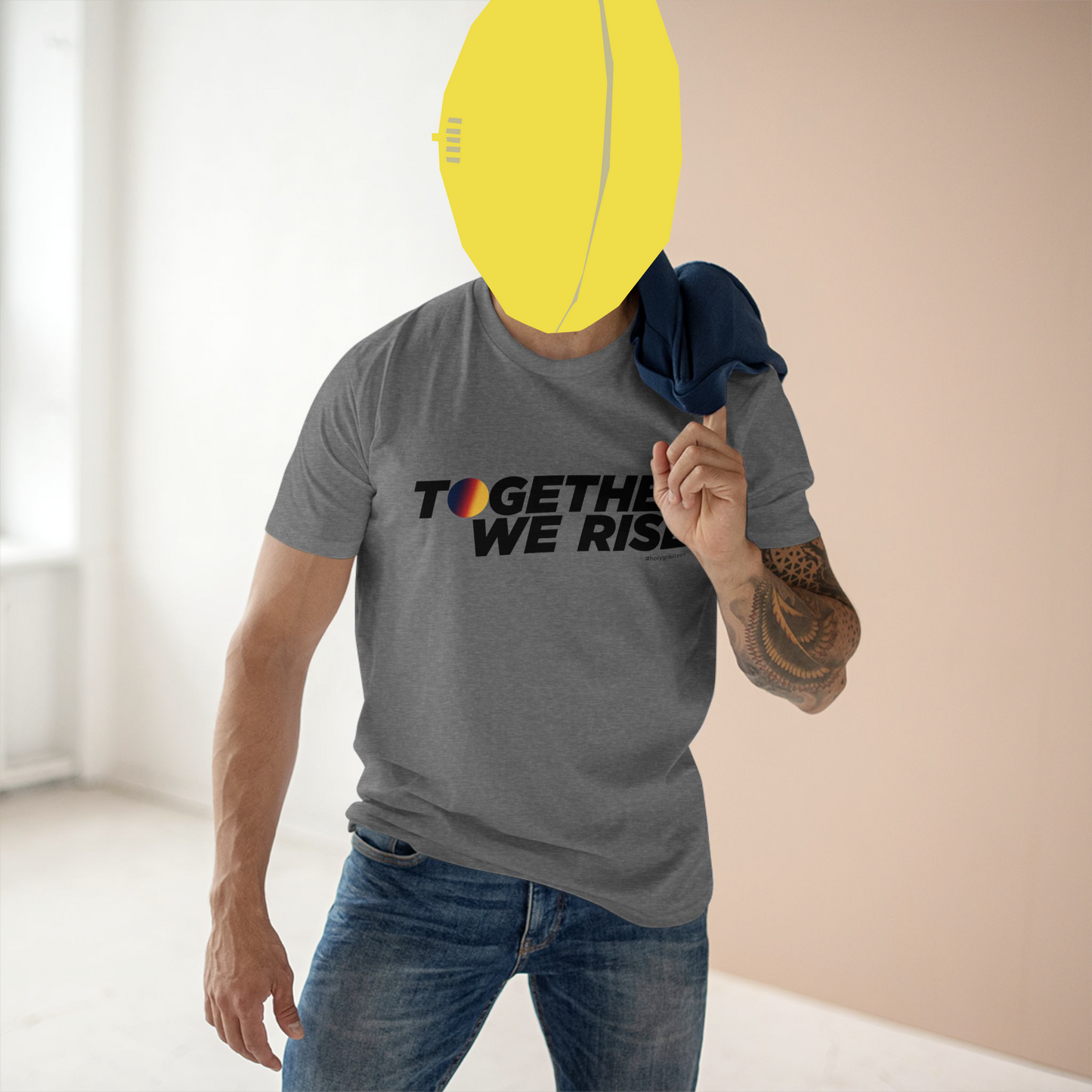 Men's 'Together We Rise' - Crows - Premium Unisex Classic Tee