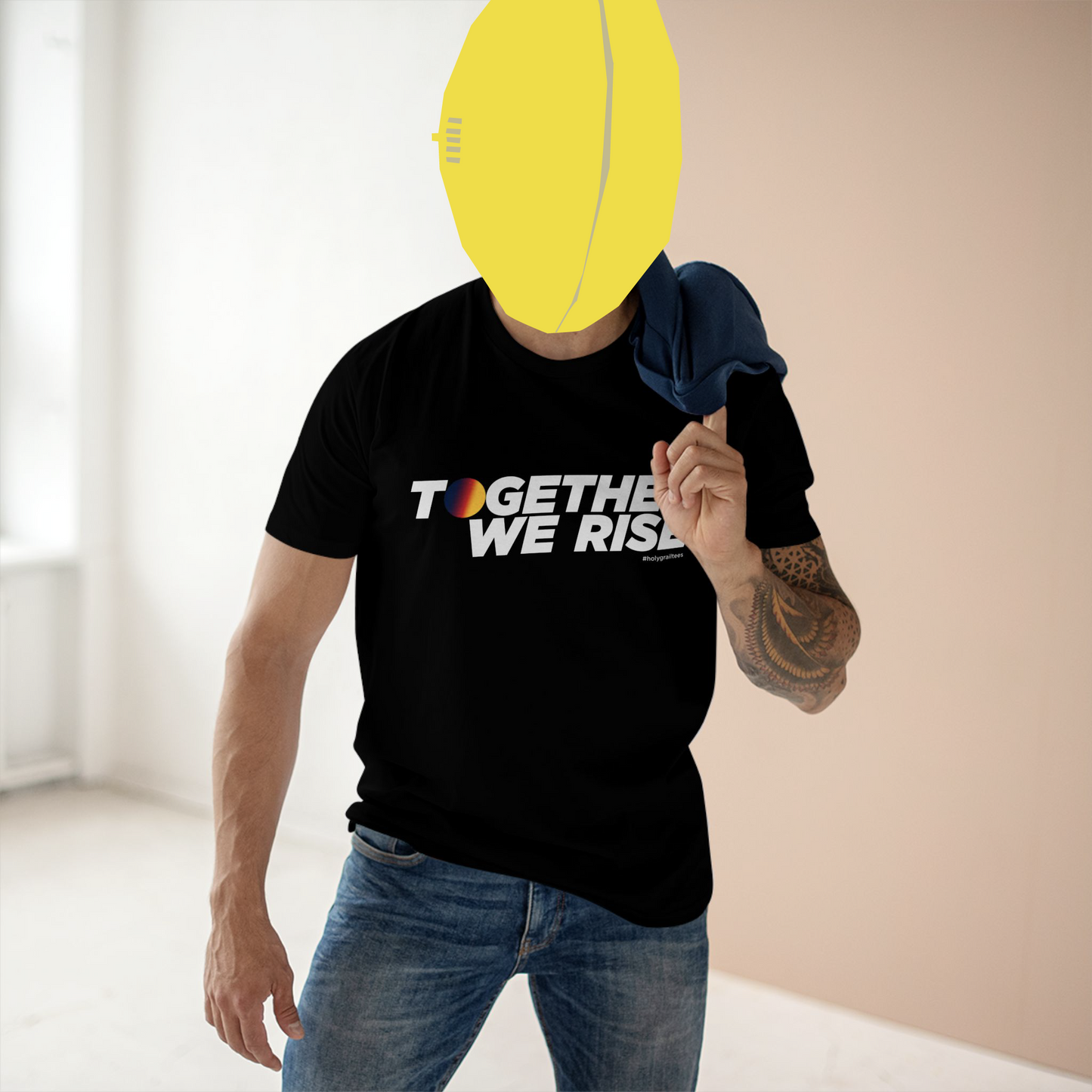 Men's 'Together We Rise' - Crows - Premium Unisex Classic Tee